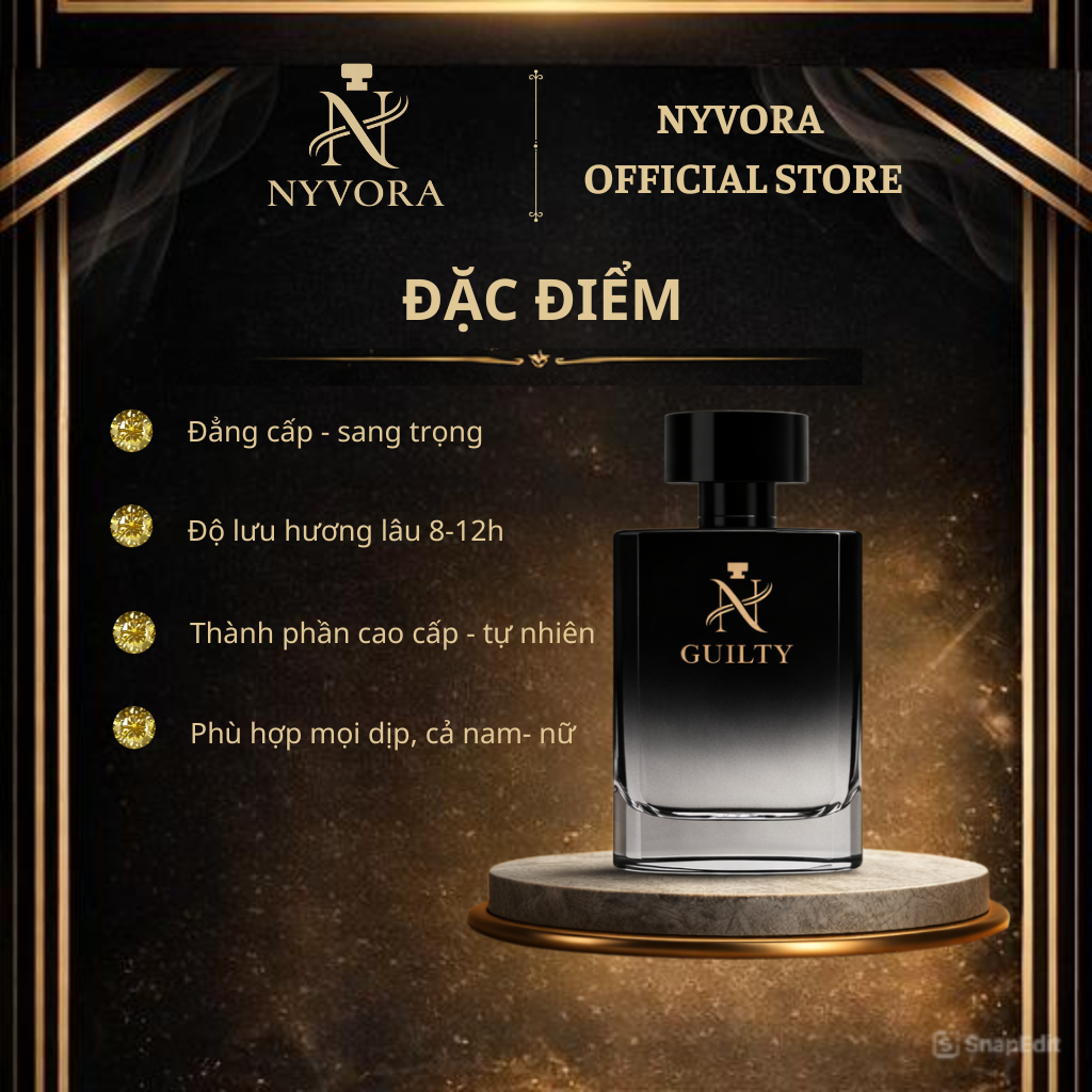 NYVORA - Saigon Street - Nước hoa nam lịch lãm - 30ml - Ảnh 3