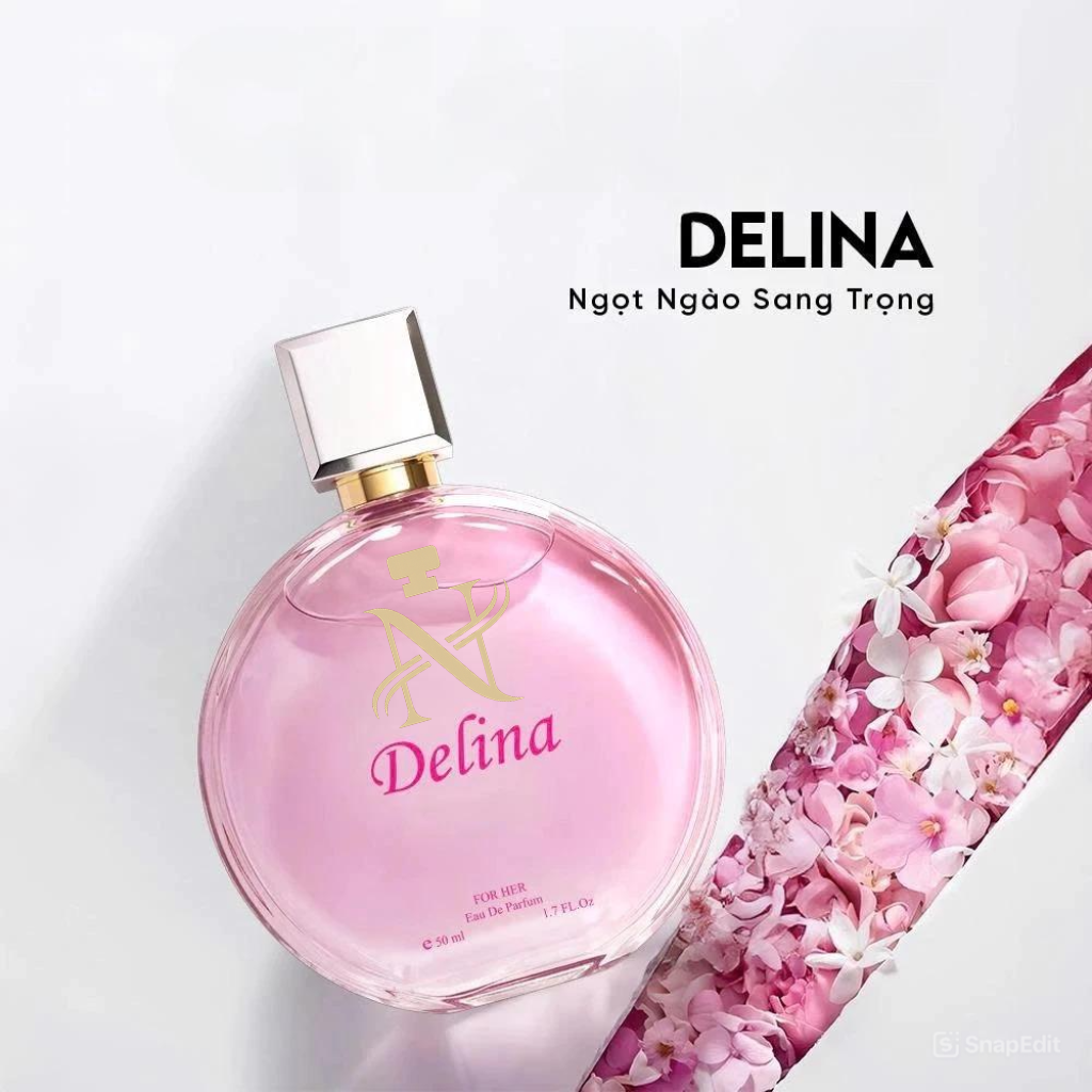 Nước hoa Nữ Charme Delina 50ml NVR - Thơm lâu 24h - Ảnh 3