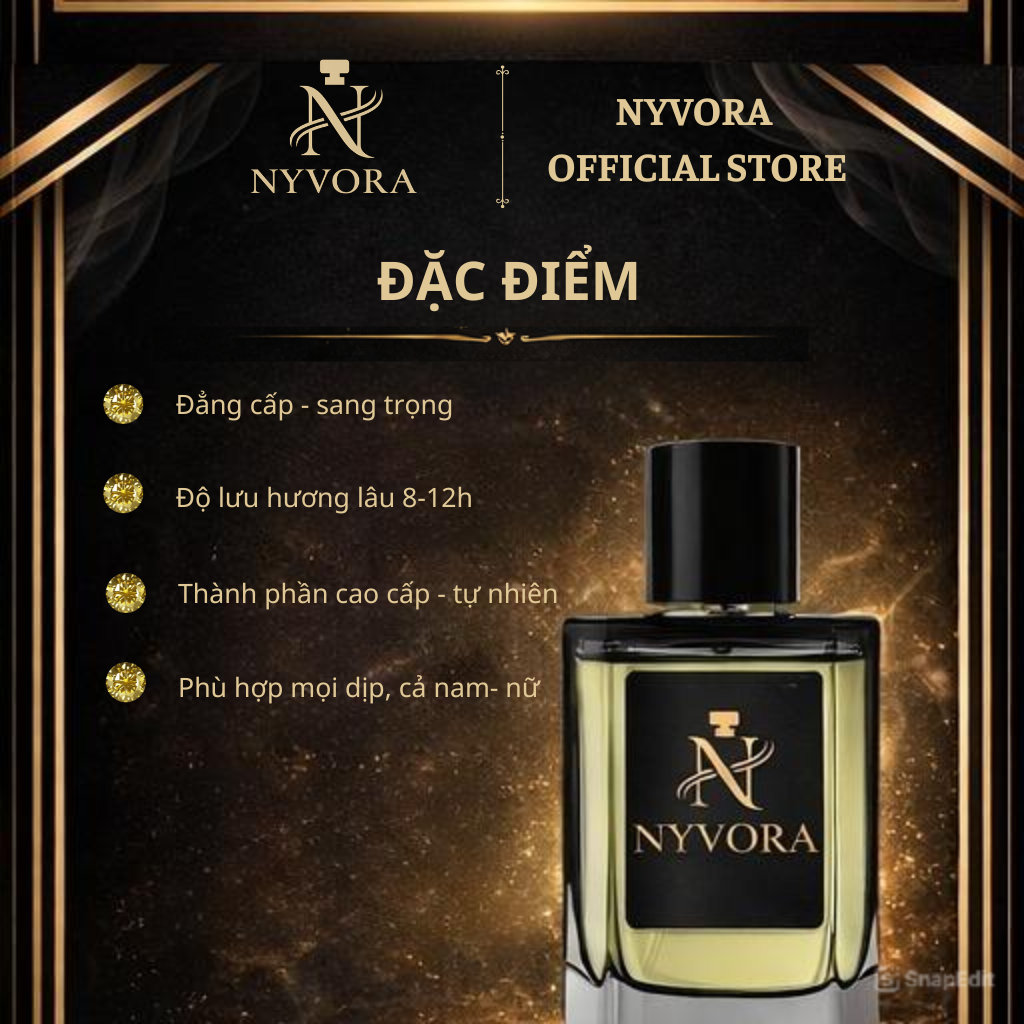 Nước hoa unisex NYVORA 24h Green Hill – Nước Hoa thơm - Ảnh 6