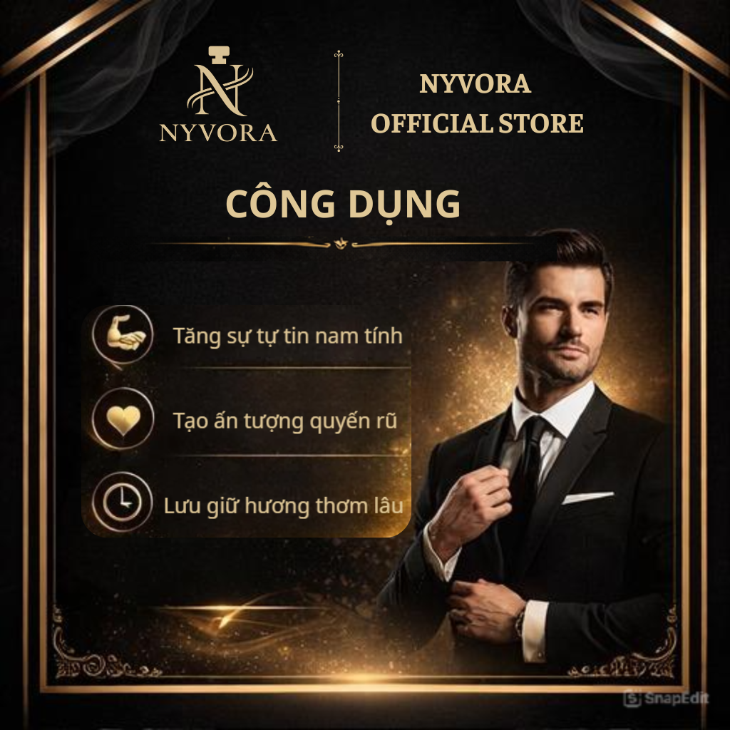 Nước hoa unisex NYVORA 24h Dying Light – Nước hoa thơm - Ảnh 5