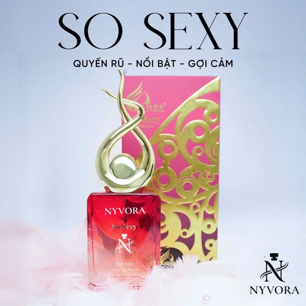 Nước Hoa Nữ NYVORA So Sexy - Extrait De Parfum 100ml - Ảnh 5