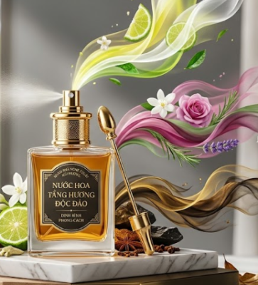 Nước hoa tầng hương độc đáo